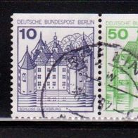 Berlin Zusammendruck Mi. Nr. W 73 (532C + 615C) - Wert 10 + 50 Pf o <