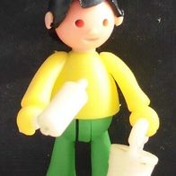Ü-Ei Steckfigur 1989 Fleißige Handwerker - Malermeister (2) - Text!
