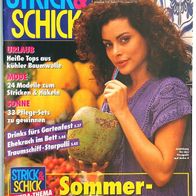 strick & schic 1993-06 Retro-Maschen Handarbeit Kaffee Fassett