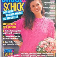 strick & schic 1993-08 Retro-Maschen Handarbeit