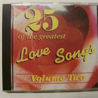 25 Of The Greatest Love Songs Volume Two CD