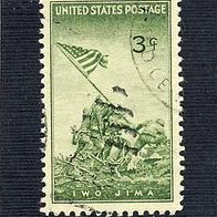 USA 1945 Schlacht von Iwo Jima Mi.538 sauber gest.