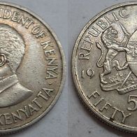 Kenia 50 Cents 1969 ## S15