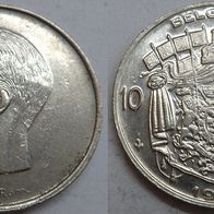 Belgien 10 Francs 1970 "Belgique" ## Li5