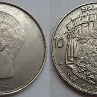 Belgien 10 Francs 1973 "Belgique" ## S6