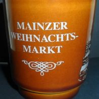 Tasse Weihnachtsmarkt Mainz Braun