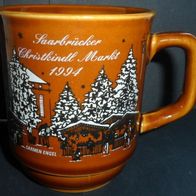 Tasse Weihnachtsmarkt Saarbrücken 1994