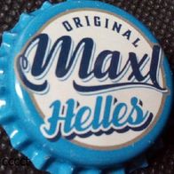 Maxl Helles Original BLAU 2018 Maxlrainer Bier Brauerei Kronkorken Korken unbenutzt