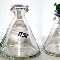 original "Leonardo" Glas Karaffe mit farbigem Stöpsel