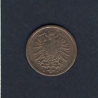 Kaiserreich 2 Pfennig 1876 D