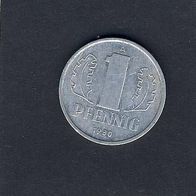 DDR 1 Pfennig 1980 A.
