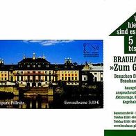 Führung Schlosspark Pillnitz Eintrittskarte von 2005
