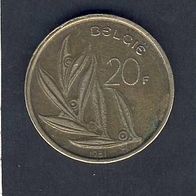 Belgien 20 Francs 1981 Belgie