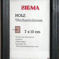 Sigma Holz Wechselrahmen 7 x 10 cm, Dekoration