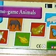 NEU – Memo-Spiel - Tiere - 0805