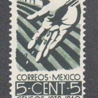 Mexiko Sondermarke " Volkszählung " Michelnr. 776 * *