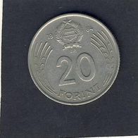 Ungarn 20 Forint 1984
