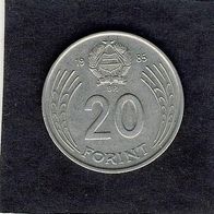 Ungarn 20 Forint 1985