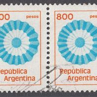 Argentinien 1504 O Paar #026156