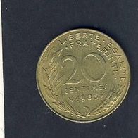 Frankreich 20 Centimes 1983