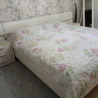 Driftmeyer Schlafzimmer Bett, Schwebetürschrank, Wäschekommode