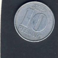 DDR 10 Pfennig. 1967.A.