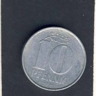 DDR 10 Pfennig. 1968.A.