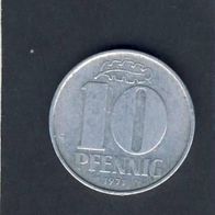 DDR 10 Pfennig. 1971 A