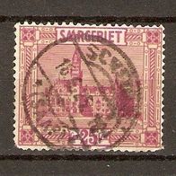 Saargebiet Nr. 89 - (2. Wahl) - gestempelt (1102)