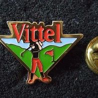 Pin: "Vittel" Mineralwasser / Sport - Golf