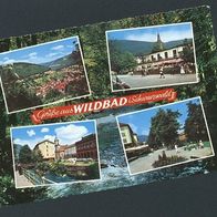 Ansichtskarte von 1967 aus Wildbad im Schwarzwald