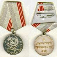 UdSSR: Medaille Veteran der Arbeit