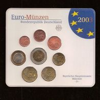1 Cent - 2 Euro Kursmünzensatz Deutschland 2003 ( D )