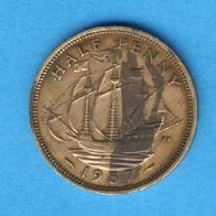 Großbritannien 1/2 Penny 1937