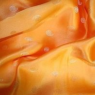 Karneval Bollywood Sari Indien orange Einheitsgröße 5,50x1,10 m