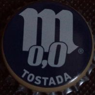 Mahou 0,0 Tostada Bier Brauerei Kronkorken Kronenkorken Madrid Spanien, unbenutzt