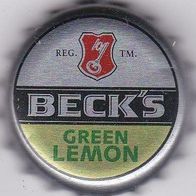 1 Kronkorken Becks green lemon (095)