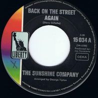 Sunshine Company - Back on the street again / A Year Of Jaine Time 7" 60er