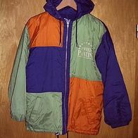 Grün, orangeund blau farbender Anorak von Big Play