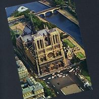 Paris Notre-Dame aus der Luft