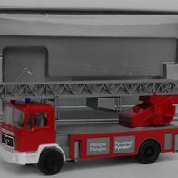 Herpa 240673 SoMo M.A.N. F90 Drehleiter Pilkington Pyrostop Pyrodur Feuerwehr