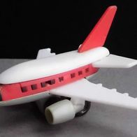 Ü-Ei Flugzeug 1992 Am Flughafen - A300 - rot - Text!