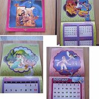 Ganz toller großer Aladdin Kalender mit super Motiven