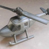 Ü-Ei Flugzeug 1981 Helikopter - Lynx - silber - keine Aufkleber!