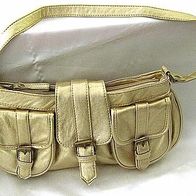 festliche kleine Tasche * Abendtasche Handtasche gold * Theatertasche