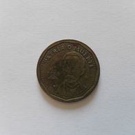 1 Peso Nacional Münze aus Kuba von 2014 (vorzüglich) II