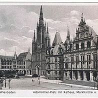 Ansichtskarte Wiesbaden A.-H.-Platz