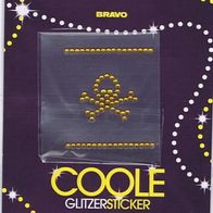 Coole Glitzersticker