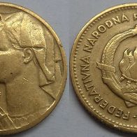 Jugoslawien 10 Dinara 1955 ## Li8