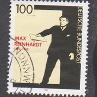 BRD Sondermarke " 50. Todestag von Max Reinhardt " Michelnr. 1703 o